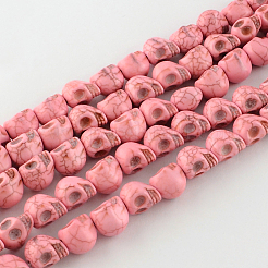 Sintetiche perline turchese fili&nbsp;TURQ-S105-10x10mm-08