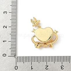 Латунные микро проложить кубического циркония подвески&nbsp;KK-F905-20G-02