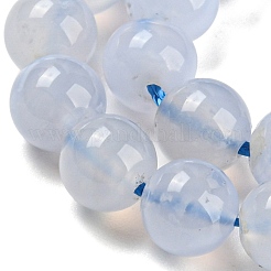 Натуральный голубой кружевной агат бисер нитей G-G099-6mm-23