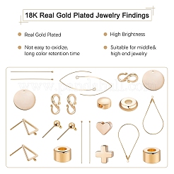 Латунь филигрань столяры соединения KK-BC0006-17G