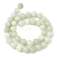 Природного нефрита Xiuyan бисер нитей G-Z085-A01-10mm