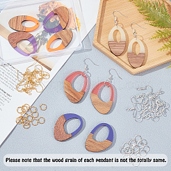 Наборы для изготовления сережек с подвесками своими руками RESI-OC0001-22