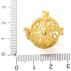Pendentifs de cage en laiton&nbsp;KK-CBA8ACD-03G