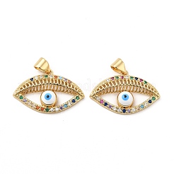 Латунные микро проложить кубического циркония подвески KK-H441-51G