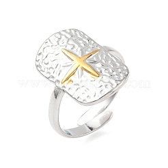 Регулируемые манжетные кольца из нержавеющей стали 304 RJEW-S626-01GP-B