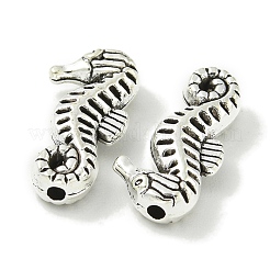 Сплавочные овальные бусины тибетского стиля  TIBE-I026-6018AS