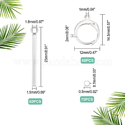 Набор для самостоятельного изготовления сережек-капель DIY-DC0001-40