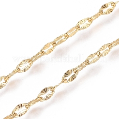 Ионное покрытие (ip) 304 нержавеющая сталь текстурированные тисненые цепи&nbsp;CHS-D004-02G