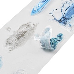 Sprühwellen-wasserdichte dekorative Haustieraufkleber&nbsp;DIY-Q052-02B