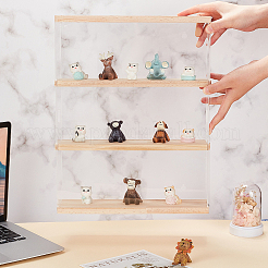 3-слойная акриловая витрина для минифигурок ODIS-WH0038-50