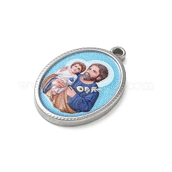 Colgantes religiosos impresos en acero inoxidable 304&nbsp;STAS-G387-03P-12