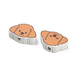 Perline di legno stampati&nbsp;WOOD-D289-01C