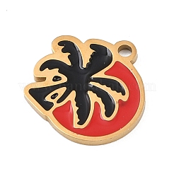 Подвески из эмалированной нержавеющей стали 304&nbsp;FIND-I068-02G-02