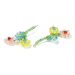 Подвески из стеклянных бусин&nbsp;GLAA-C028-05A