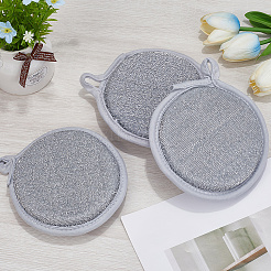 8 шт. полиэстер с чистящей губкой для миски AJEW-GF0010-85