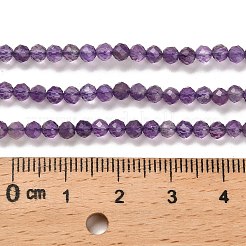 Природный аметист нитей бисера G-K373-B03-03