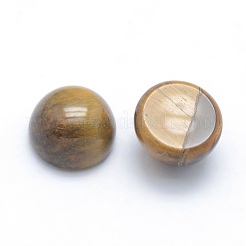 Cabochons en œil de tigre naturel&nbsp;G-P393-R26-6mm