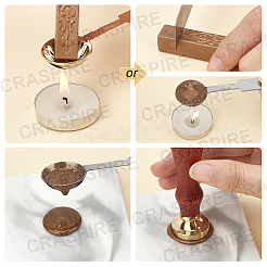 DIY Wachssiegel-Stempel-Kits&nbsp;DIY-CP0002-55