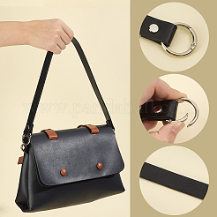 2 Stück Verlängerung für Handtaschenriemen aus PU-Leder&nbsp;DIY-CL0001-89A