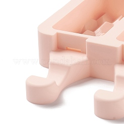 Пищевые силиконовые Молды для мороженого прямоугольной Молды «сделай сам»&nbsp;DIY-D062-04C