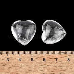 Натуральные кварцевые кристаллы в форме сердца из пальмовых камней&nbsp;G-P609-A02-01