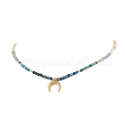 Colliers pour femmes ornés de pendentifs en acier inoxydable 304&nbsp;NJEW-JN06533-02