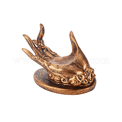 Piedistallo espositore con sfera di cristallo in resina&nbsp;AJEW-WH0312-46B