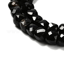 Натуральный черный турмалин бисер нитей G-NH0043-B02-01