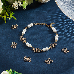 40 шт. латунные соединительные подвески KK-BC0010-30