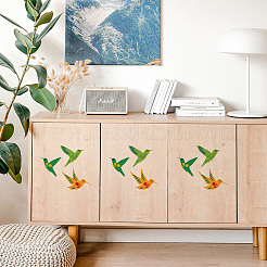 США 1 шт ПЭТ выдалбливают трафареты для рисования DIY-FG0005-14E