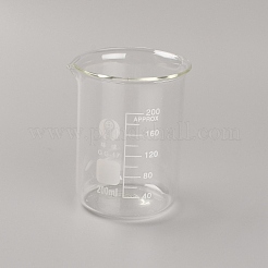 Мерный стаканчик из стеклянного стакана&nbsp;LS-TOOL-WH0128-37E