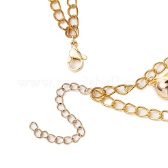 Bracelet de cheville en acier inoxydable 304&nbsp;AJEW-AN00607