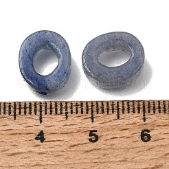 Rahmen aus natürlichen blauen Aventurinperlen&nbsp;GG-CBA487A-02E