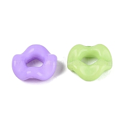 Opake Acrylperlen europäischen&nbsp;OACR-Q197-07-B