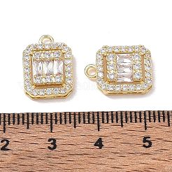 Latón micro pavimenta claro cubic zirconia encantos&nbsp;CU-CBA3371-05G