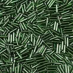 Silberfarbene Glasperlen-Perlen&nbsp;SEED-K001-A01-1