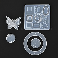 Наборы для изготовления колокольчиков с бабочкой своими руками X1-DIY-P028-18