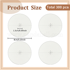 Поднос для свечей из алюминизированной бумаги AJEW-WH0470-86