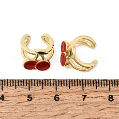 Boucles d'oreilles en laiton&nbsp;EJEW-C186-02A-G