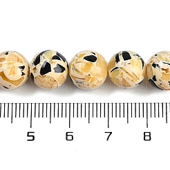 Синтетические нити янтарных бус G-M199-A03-02