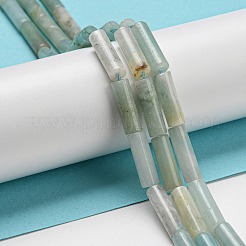 Натуральный цветок амазонитовые бусины пряди G-G006-A03-01