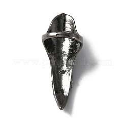 Anneaux d'ongle de doigt de femmes d'alliage&nbsp;MRMJ-WH0077-028B-B