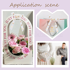 Полиэстеровая проволочная лента с узором в виде сердца OCOR-WH0110-31A