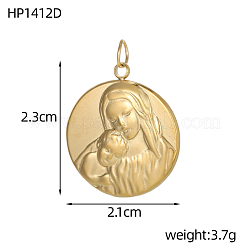 Подвески из нержавеющей стали 304 STAS-OY005-42G-02