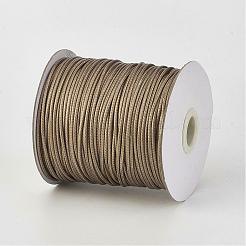 Cordon en polyester ciré coréen écologique&nbsp;YC-P002-1mm-1121