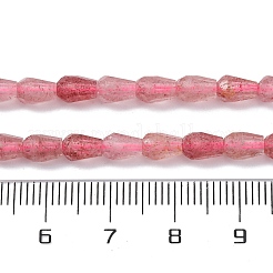 Природного кварца клубники нитей бисера G-C080-B01-01A