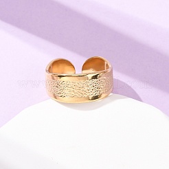 Кольца-манжеты из нержавеющей стали 304 для женщин&nbsp;RJEW-K309-22G