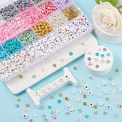 Kit fai da te per la creazione di braccialetti in argilla polimerica&nbsp;DIY-FS0002-29