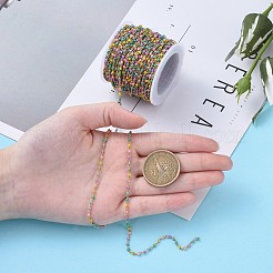 Цепи витые эмалированные из нержавеющей стали 304&nbsp;STAS-R100-40A