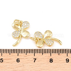 Латунные микро проложить кубического циркония подвески&nbsp;KK-C162-044G